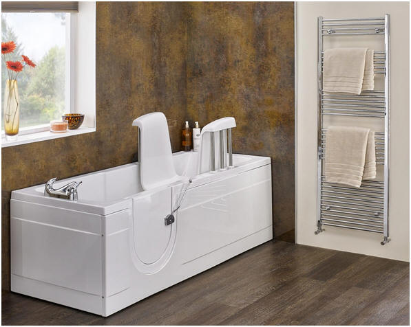 Montana Walk in Bath - traditional bath with easy access door entry and ...
